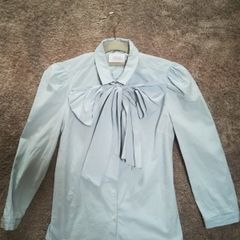 Elegant pale blue blouse
