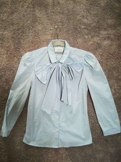 Elegant pale blue blouse