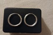 Timeless Sterling Silver Hoop Earrings