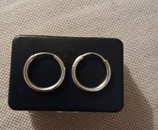 Timeless Sterling Silver Hoop Earrings