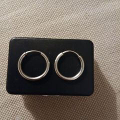 Timeless Sterling Silver Hoop Earrings