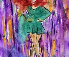 Riverdance watercolour