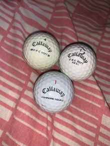 Callaway Triple track ERC & tour balls (3)