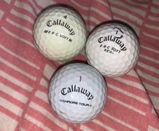 Callaway Triple track ERC & tour balls (3)