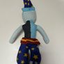 Moondrop (Moon) plush toy inspired by the daycare attendant character from Five Nights at Freddy's: Security Breach Image 3