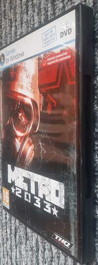 Metro 2033 PC DVD  Complete in Box Collector's Item and Display Only