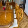 Walnut dining table & matching Cabinet Image 6