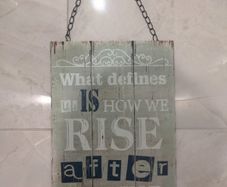 Wall sign