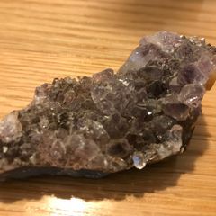 Raw Natural Purple Mineral Rock