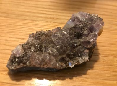 Raw Natural Purple Mineral Rock