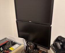 Dual Dell Monitor Stack