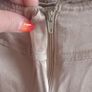 Satin Look trousers   size small worn once Image 6
