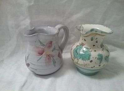 Two Pottery Jugs