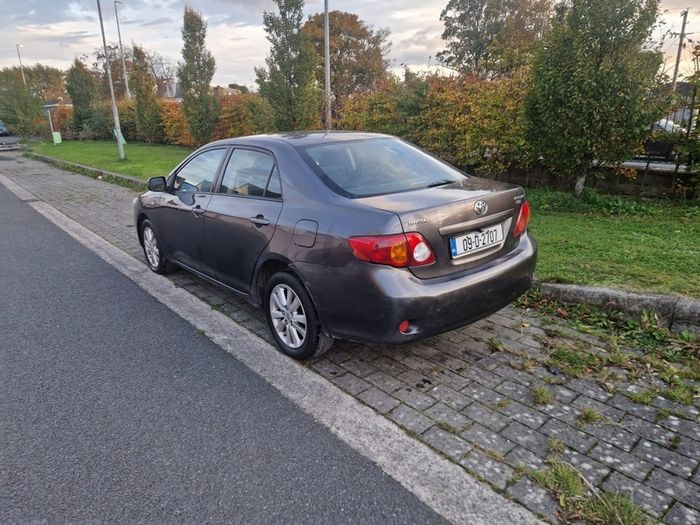 2009 Toyota Corolla 1.4 nct and tax