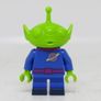 LEGO Pizza Planet Alien Minifigure Head Disney Series Alien Plain Unprinted Misprint Prototype Minifigure Pre Production Prototype No Print Extremely Rare Image 7