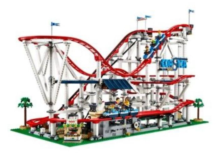 Lego Rollercoaster 10261 (perfect with Lego modular city)