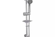 Slide Rail Shower Kit - Chrome