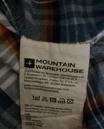 Mountain Warehouse Check Shirt