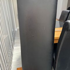 Double faux leather Headboard
