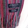 100% Cashmere Charles Tyrwhitt Long Scarf Multicolour Stripe. Image 3