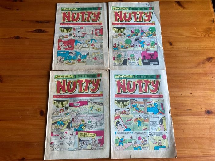 Comics::'Nutty' 1983,1984,1985 (22 numbers)