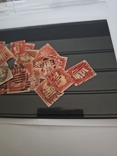 Extremely Rare penny red stamps..Irish cancellation..Dublin..county Meath...and more