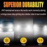 2x HIR2 Led Headlight Canbus No Error 9012 Car Bulb High Power 6000K White Light Diode Lamp 12v 55w For Toyota Corolla 2019 to 2023 Image 4