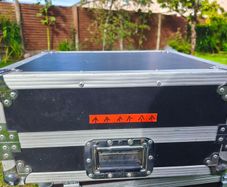 DJ mixer flightcase