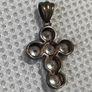 Sterling silver cross pendant Image 3