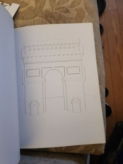 Architectures En Pop-up. 24 Cartes Detachables A Mettre En Volume. Large Volume Paperback  In Good Condition.
