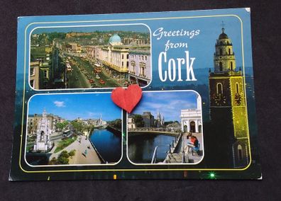 Ireland Postcard : Greetings From Cork - Multi-view