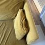 MADE.COM Mustard Velvet Corner Sofa Bed with Storage Image 3