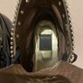 Dark Navy leather ankle boots Marco Moreo Size 38 Image 3