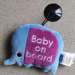 New - A Beautiful Mothercare Baby on Board Hanger - Suction Cup - E