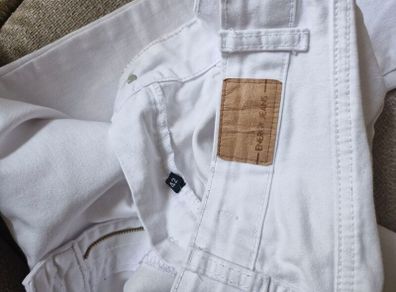 white jeans