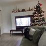 Glossy TV unit with storage, fits 50 inch TV Image 4