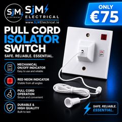 Electric Shower Isolator