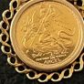 Half sovereign 1989 Isle of Man coin Image 2