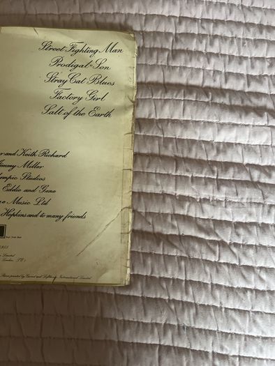The Rolling Stones Beggars Banquet - 2nd UK Vinyl LP