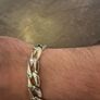 35g Sterling silver curb link bracelet Image 3