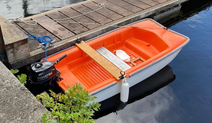 Tabur 2.5m boat with Tohatsu Outboard