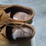 Clarks men tan leather shoes Image 7
