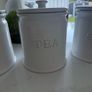 Grove Home Ceramic Kitchen Canisters Coffee, Tea & Sugar Image 3