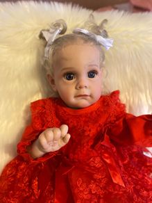 Beautiful reborn doll with soft body
