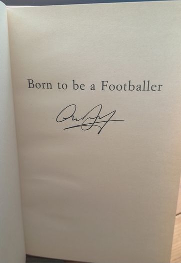 Liam Brady - Born To Be A Footballer - Signed Copy