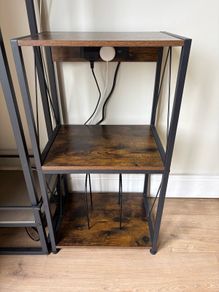 Powered Record Player Stand