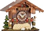 Cuckoo Clock Chalet Style Cuckulino Quartz Movement 12cm by Trenkle Clocks
