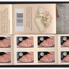 2007 Ireland Wedding Stamp "N" Value Commemorative Stamp Booklet Mint Never Hinged (MNH)