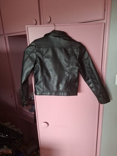 girls biker jacket