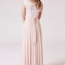 Emilia Maxi Dress with Lace Bodice (Sizes 12,14,14) Image 2